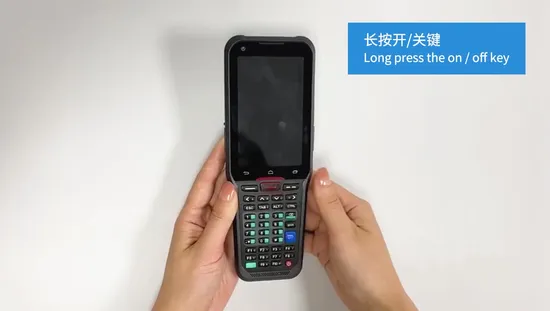 5.5 polegadas 4 + 64G Handhelds PDA Computador Móvel com Grande Suporte de Bateria GPS NFC 2D Barcode Scanner Q501