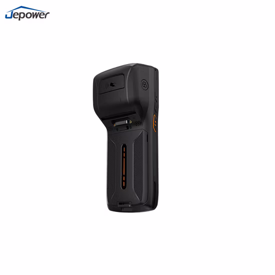 Computador portátil PDA de 6 polegadas 4 + 64G com suporte para bateria grande Beidou NFC leitor de código de barras 2D de impressão digital